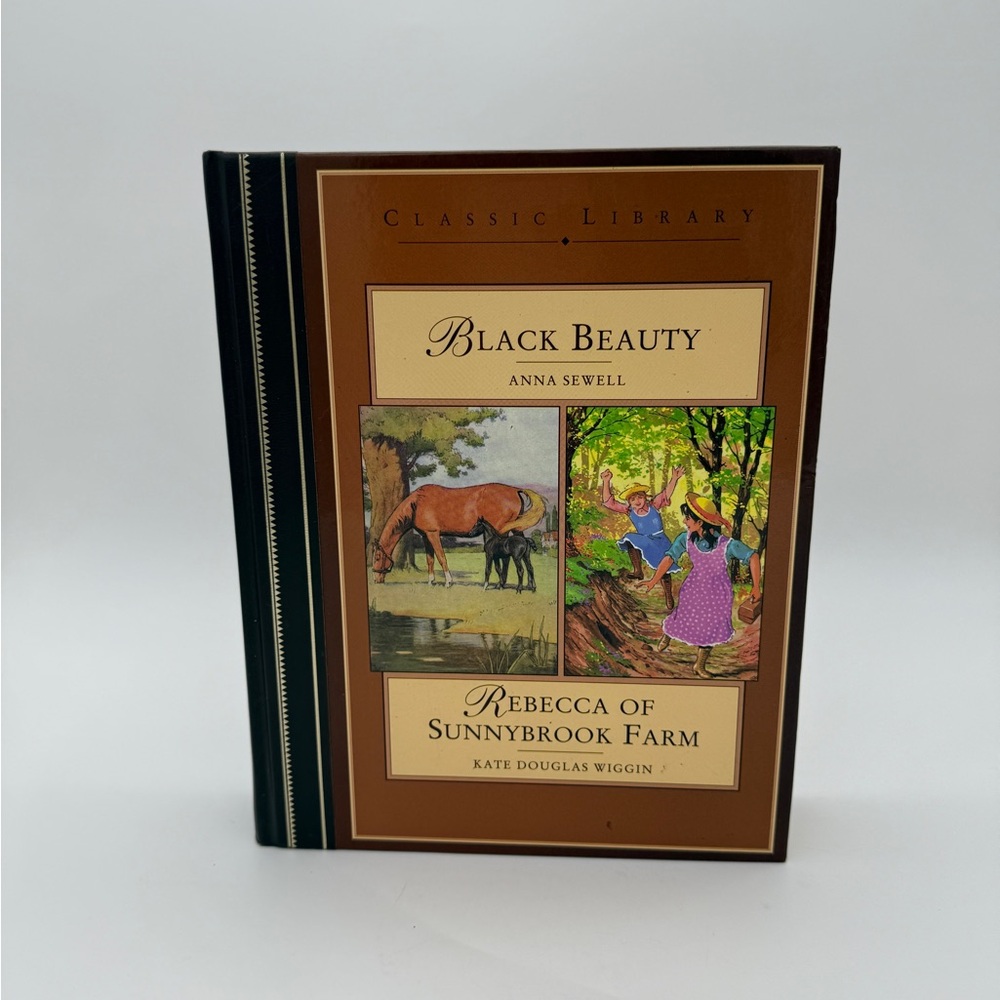 Black Beauty & Rebecca Of Sunnybrook Farm By Anna Sewell & Kate Douglas Wiggin